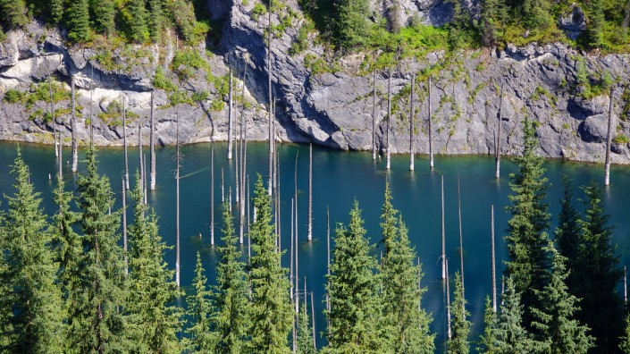 Озеро Каинды. Фото ©Виталий Шуптар